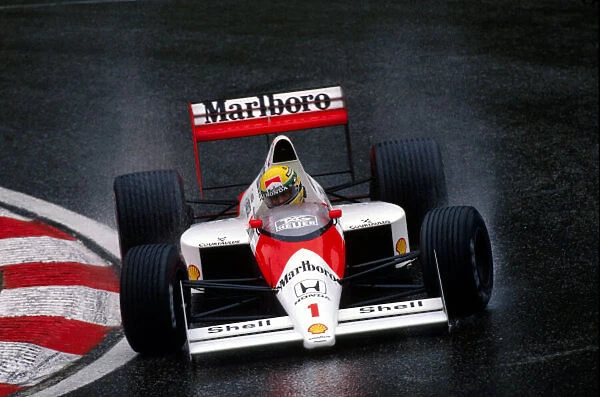 Formula One Championship, Rd 11, Belgian Grand Prix, Spa-Francorchamps, 27 August 1989