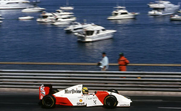 Formula One Championship, Rd 6, Monaco Grand Prix, Monte Carlo, 23 May 1993