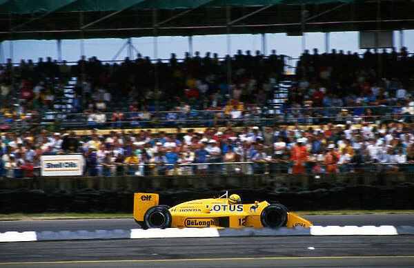 Formula One Championship, Rd 7, British Grand Prix, Silverstone, England, 12 July 1987