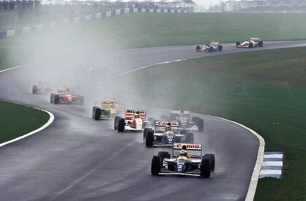 Formula One Championship, Rd3, European Grand Prix, Donington, 11 April 1993