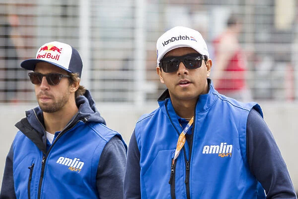 Formula E. Salvador Duran (MEX) - Amlin Aguri and Antonio Felix da Costa 