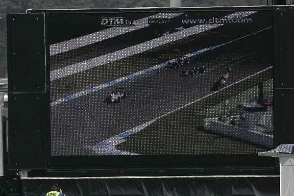 Formula Three Euroseries: Jon Lancaster ART suffers a big accident as shown on the big screen