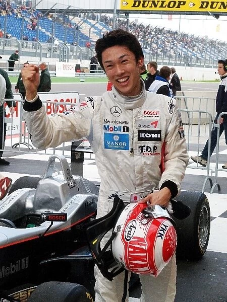 Formula Three Euroseries: Race 2 winner Kazuki Nakajima Manor Motorsport