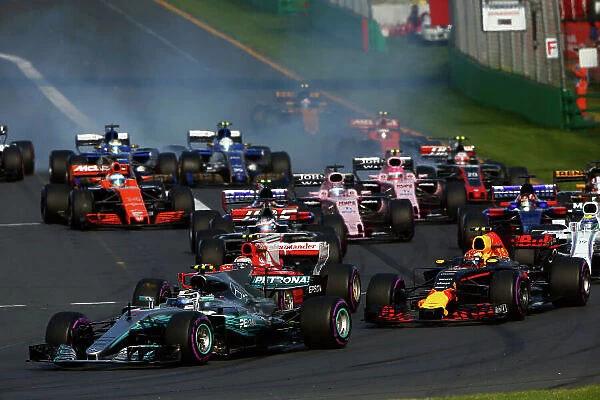Formula F1 Australian GP Grand Prix Start Action