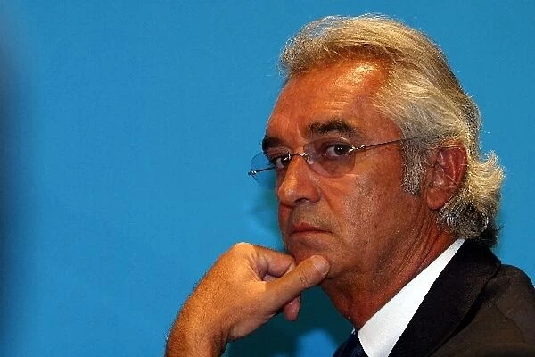 Formula One Launch: Flavio Briatore Renault Team Principal at the launch of the Renault R23