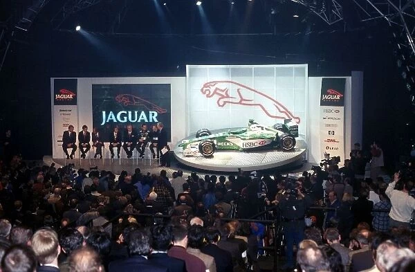 Formula One Launch: Jaguar Cosworth R1 Launch, London, 25 January 2000