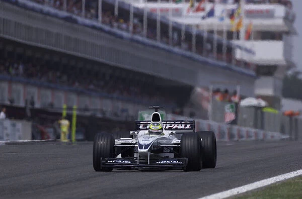 Formula One Spanish Grand Prix Ralf Schumacher Barcelona, Spain, 07-05-2000 Pic Steve Etherington  /  LAT Ref: 18 mb Digital. Race