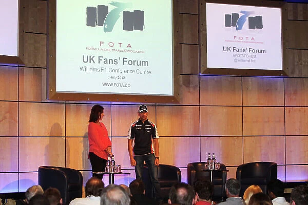 Formula One Teams Association Fans Forum, Williams F1 Conference Centre, Grove, England, 3 July 2012