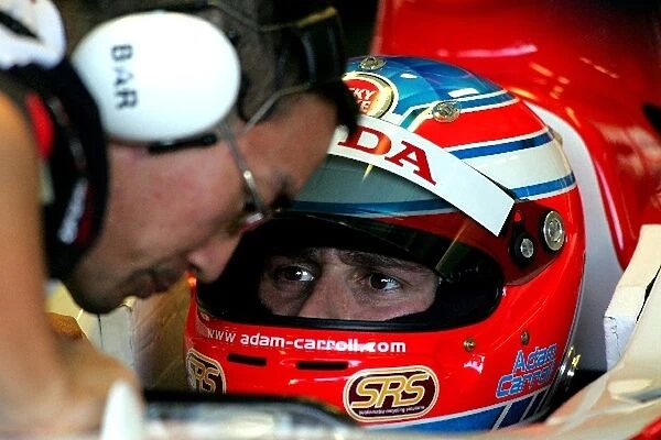 Formula One Testing: Adam Carroll BAR: Formula One Testing, Jerez, Spain, 1 December 2004