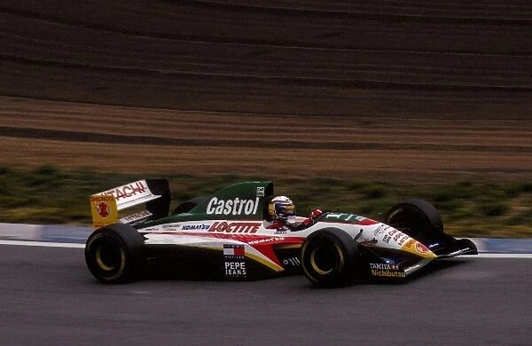 Formula One Testing: Alessandro Zanardi Lotus 107C Mugen-Honda