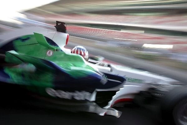 Formula One Testing: Alex Wurx Honda RA108