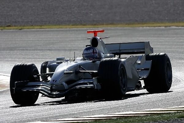 Formula One Testing: Alex Wurz Honda RA107