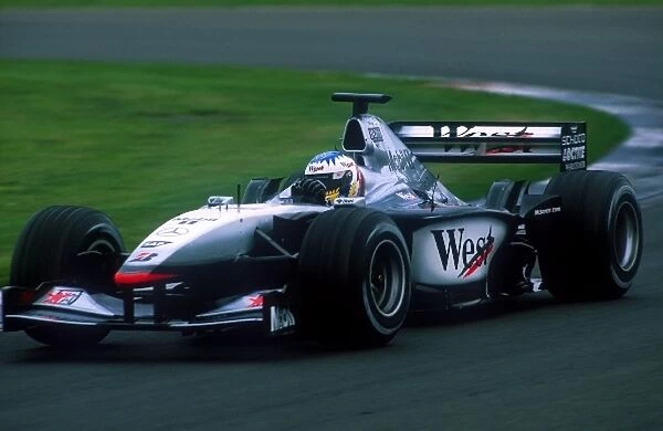 Formula One Testing: Alex Wurz McLaren Mercedes MP4-16