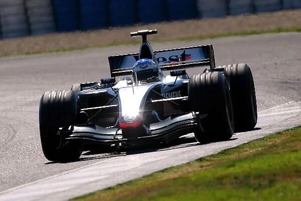 Formula One Testing: Alex Wurz West McLaren Mercedes MP4  /  19b