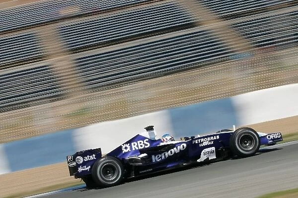 Formula One Testing: Alex Wurz Williams FW27