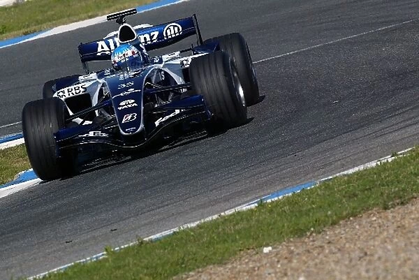 Formula One Testing: Alex Wurz Williams FW28 Third Driver