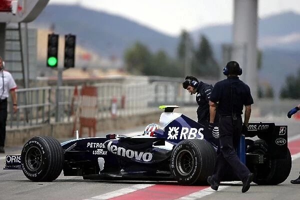 Formula One Testing: Alex Wurz Williams FW29