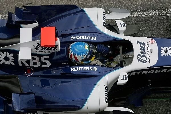 Formula One Testing: Alex Wurz Williams Toyota