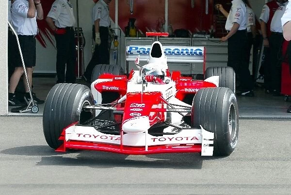 Formula One Testing: Allan McNish Toyota TF102