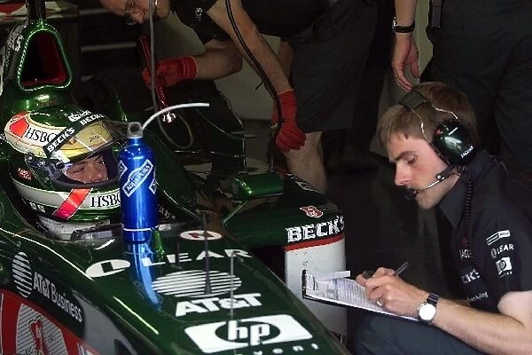Formula One Testing: Andre Lotterer Jaguar 02
