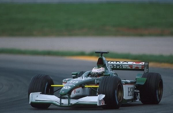 Formula One Testing: Andre Lotterer Jaguar Cosworth R2