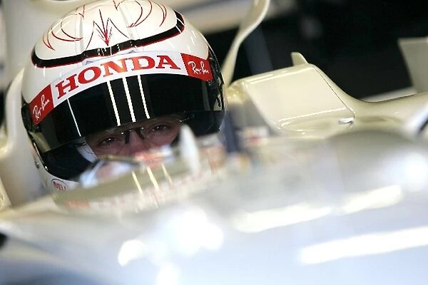 Formula One Testing: Andreas Zuber Testing for Honda