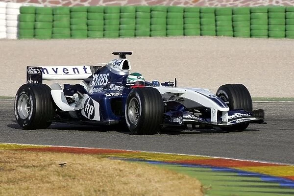Formula One Testing: Andy Priaulx Williams BMW FW26