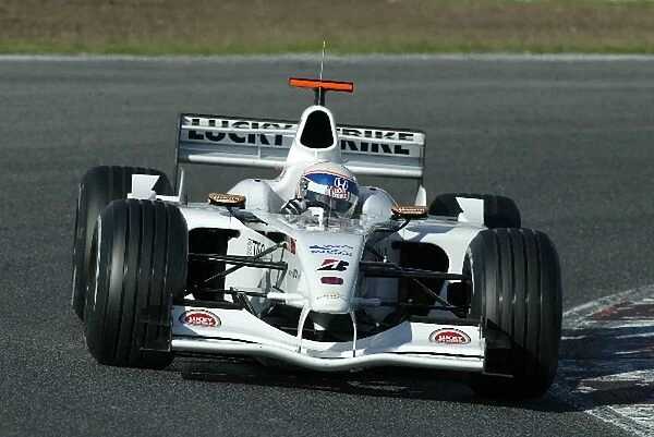 Formula One Testing: Anthony Davidson, BAR Honda 004