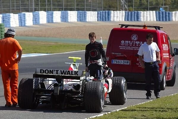 Formula One Testing: Anthony Davidson Honda Racing F1 Team Third Driver breaks down