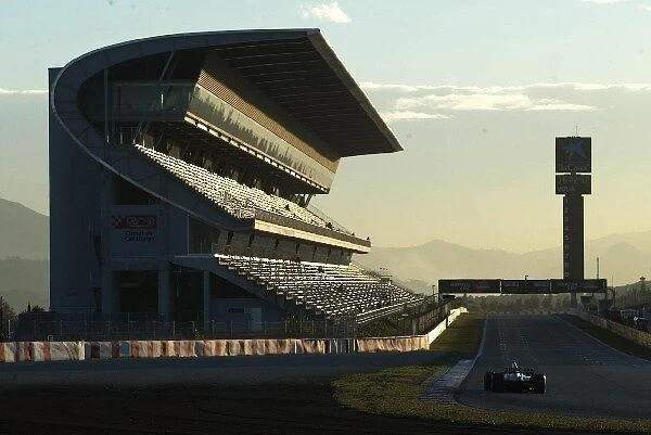 Formula One Testing: Antonio Pizzonia Jaguar