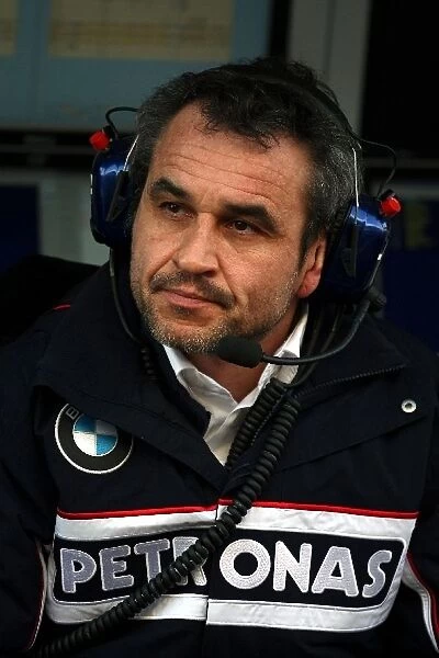 Formula One Testing: Beat Zehnder BMW Sauber F1 Team Manager