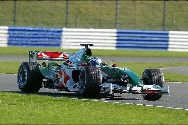 Formula One Testing: Bjorn Wirdheim Jaguar R5 Test Driver