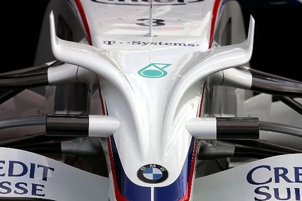 Formula One Testing: BMW Sauber F1. 08 detail