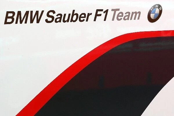 Formula One Testing: BMW Sauber F1 Team logo