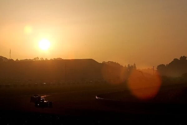 Formula One Testing: The cars run their installation lap at Sunrise in Jerez