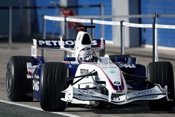 Formula One Testing: Christian Klien BMW Sauber Test Driver