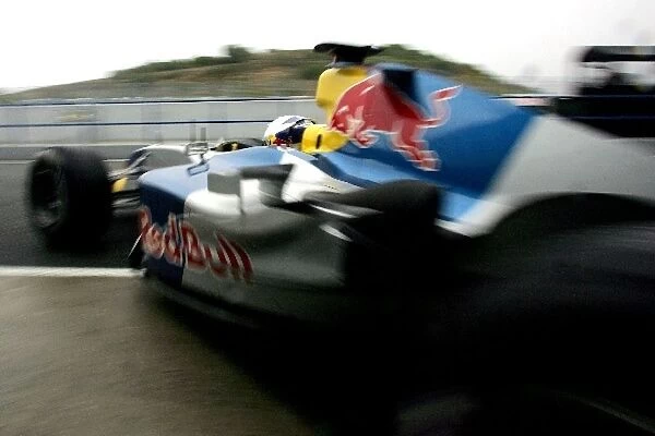 Formula One Testing: Christian Klien Red Bull Racing
