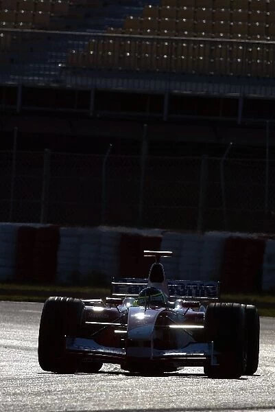 Formula One Testing: Cristiano Da Matta Toyota F103