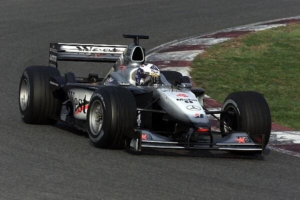 Formula One Testing: David Coulthard continues to test the McLaren