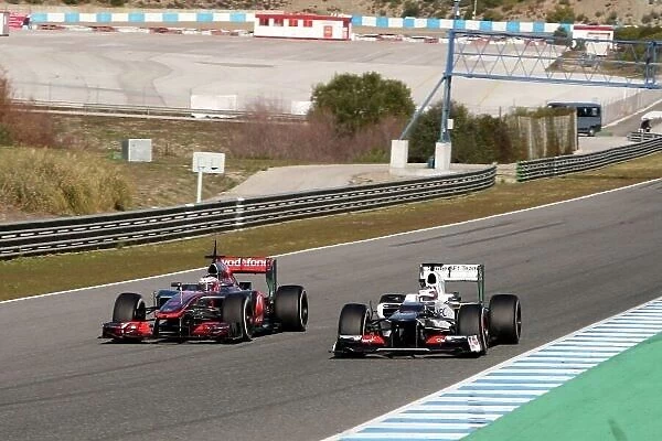 Formula One Testing, Day 1, Jerez, Spain, Tuesday 7 February 2012