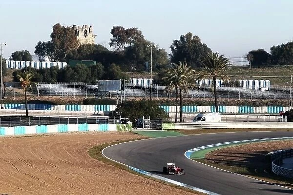 Formula One Testing, Day 1, Jerez, Spain, Tuesday 7 February 2012