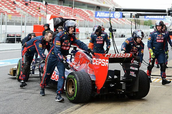 Formula One Testing, Day 2, Barcelona, Spain, Friday 1 March 2013