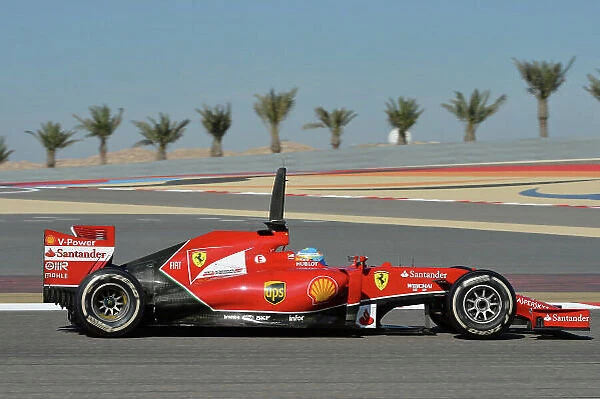Formula One Testing, Day One, Bahrain International Circuit, Sakhir, Bahrain, Tuesday 8 April 2014