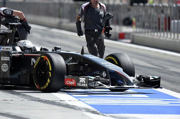 Formula One Testing, Day Two, Bahrain International Circuit, Sakhir, Bahrain, Wednesday 9 April 2014