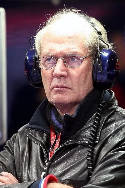 Formula One Testing: Dr Helmut Marko Red Bull Motorsport Consultant