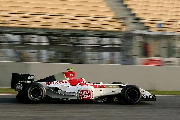 Formula One Testing: Enrique Bernoldi BAR Honda 006