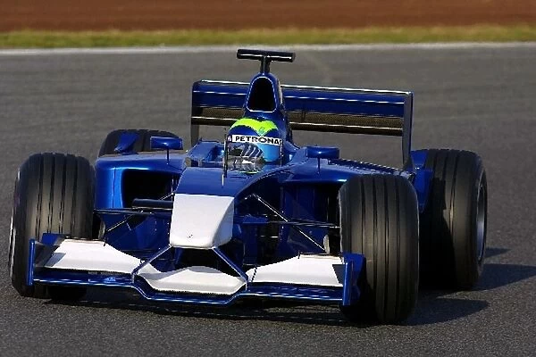 Formula One Testing: Felipe Massa has his debut run in the new Sauber C21