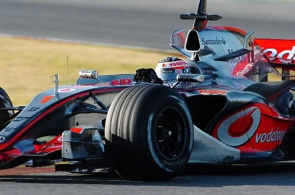 Formula One Testing: Fernando Alonso McLaren MP4-22