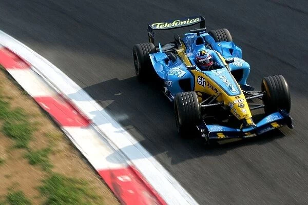 Formula One Testing: Fernando Alonso Renault R24