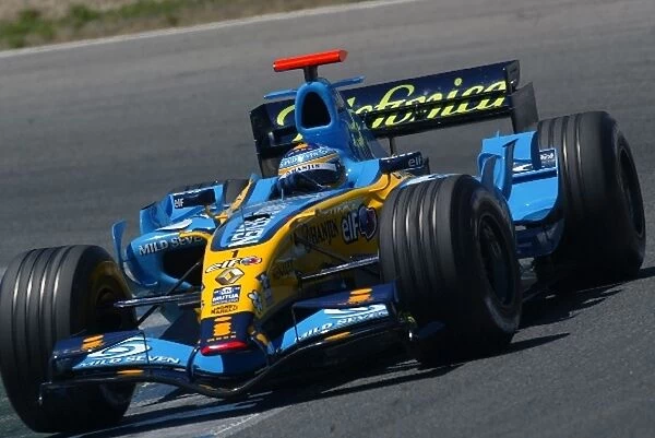 Formula One Testing: Fernando Alonso Renault R26
